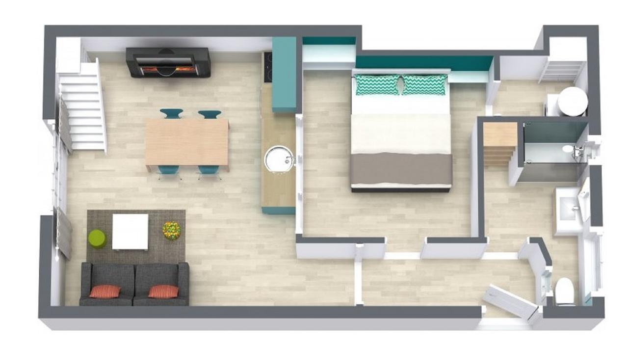 Duplex Bali Hyper Centre Apartman Nantes Kültér fotó